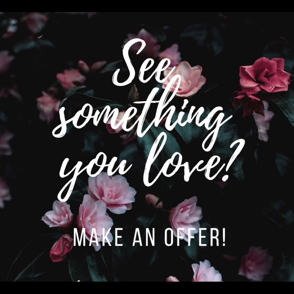 Prices are negotiable!